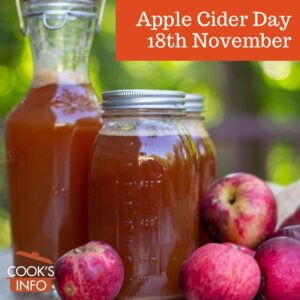 Apple cider (American style) in jars