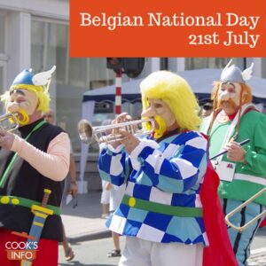 Parade on Belgian National Day