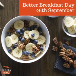 Cereal with fruit