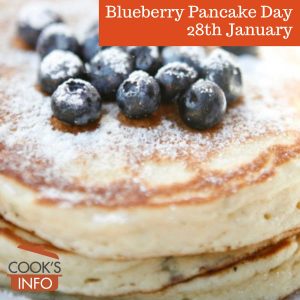 Blueberry pancakes