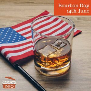 Bourbon with flag