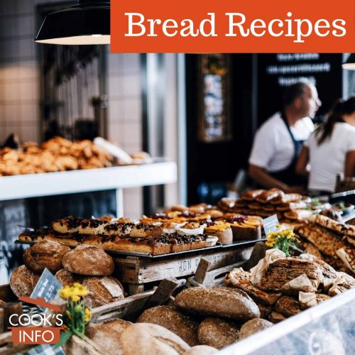 Bread in a bakery