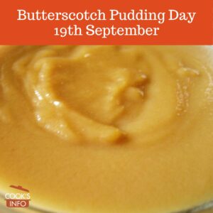 Butterscotch pudding