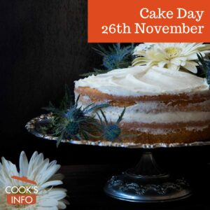 Cake on a cake stand