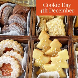 Assorted cookies in box