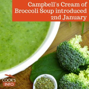 Cream of broccoli soup