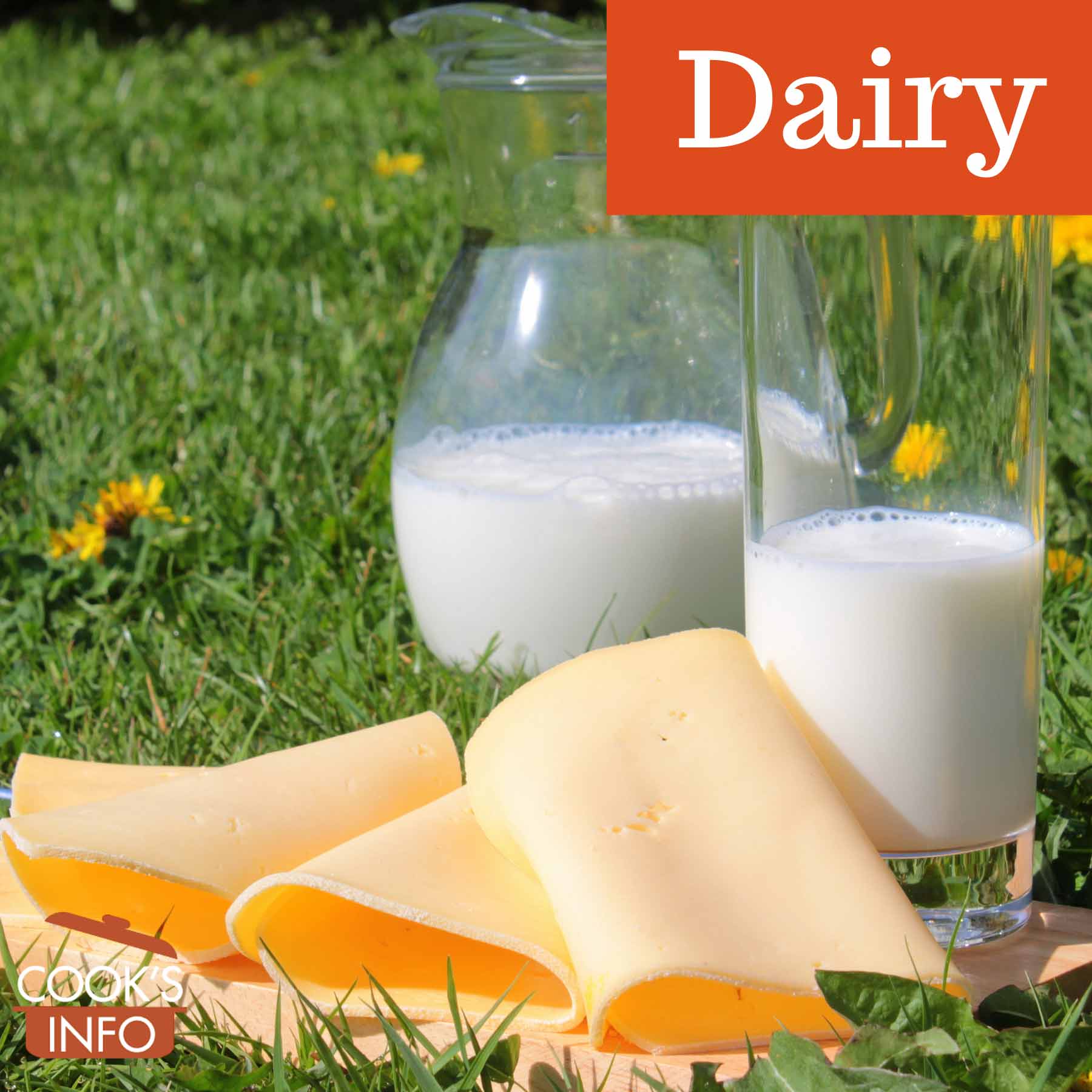 Milk and cheese
