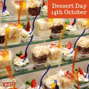 Desserts display