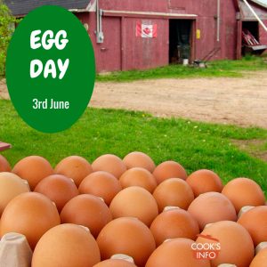 Eggs and red barn