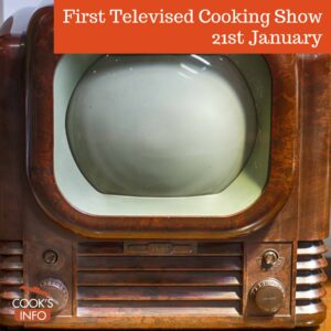 Vintage television set