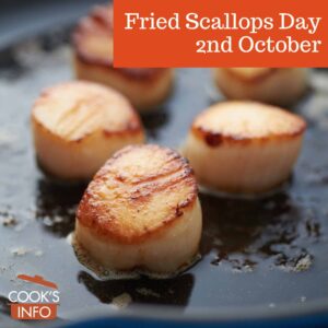 Pan-fried scallops