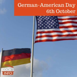 German and American flags