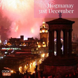 Fireworks over Edinburgh at Hogmanay