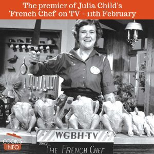 Julia Child in "The French Chef"