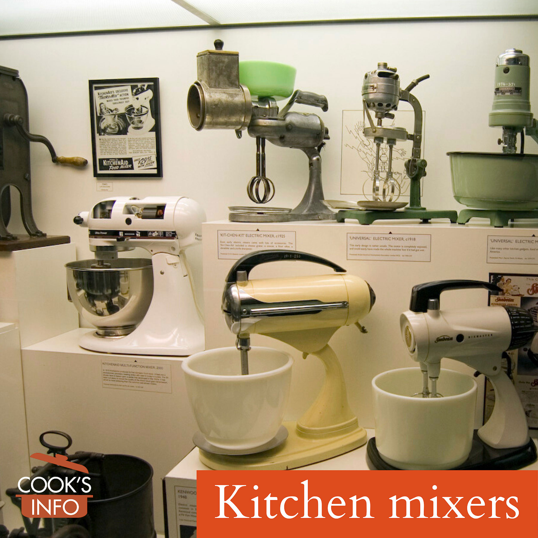 Kitchen mixer display