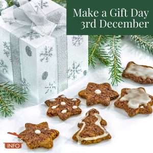 Christmas cookies as gift