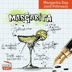 Margarita glass and recipe