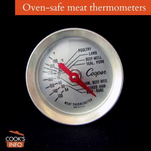 Oven Safe Thermometers