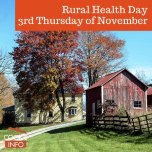 Rural farmhouse and barn