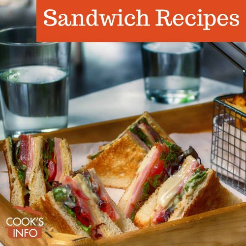 Sandwich and fries
