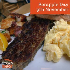 Scrapple and eggs