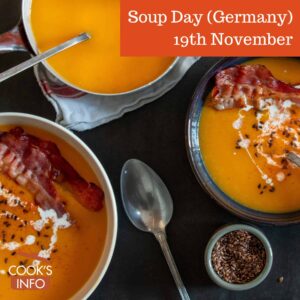 Soup in bowls
