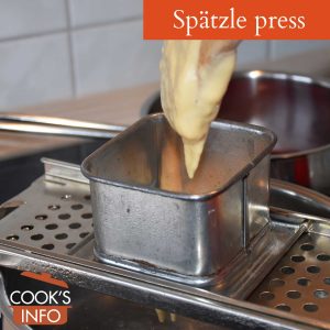Spätzle Press