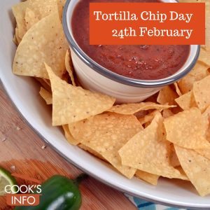 Tortilla chips with salsa