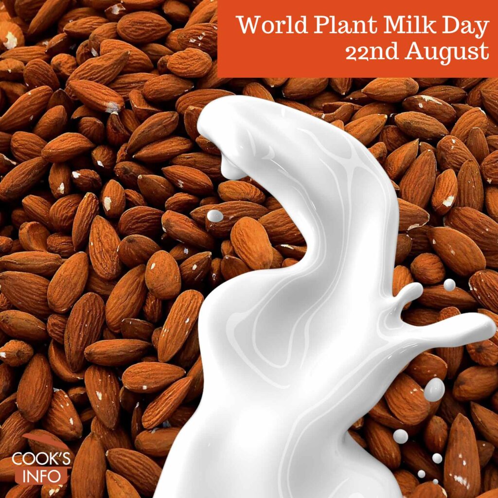 Milk from almonds