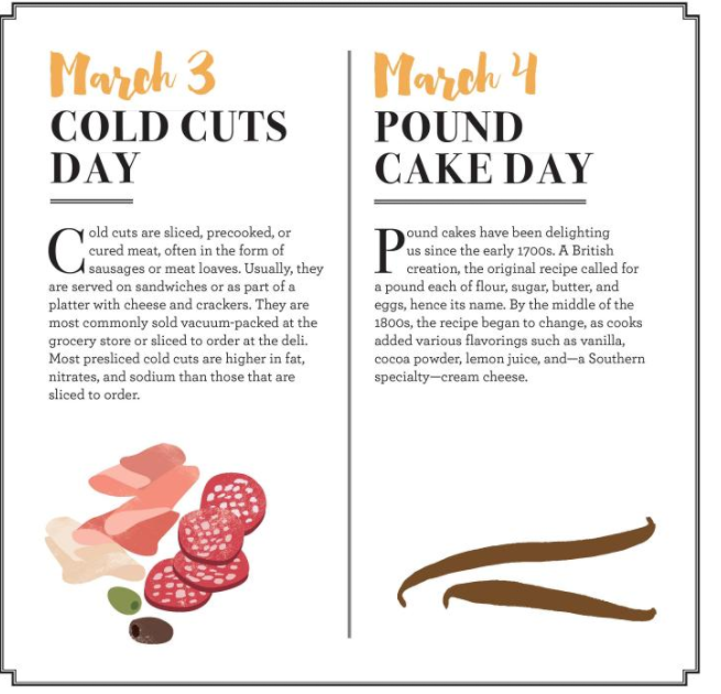 Excerpt from Foodimentary: Celebrating 365 Food Holidays with Classic Recipes (2018)