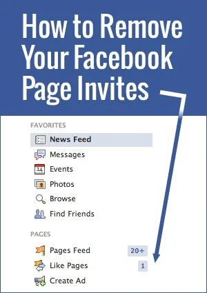 How to Remove Facebook Page Invites